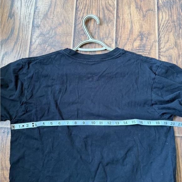 Johnny Cash Black Tee with Pink and Blue Graphic - Picture 5 of 5